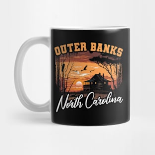 Outer Banks Shirt, Outer Banks North Carolina Outerbanks Tee, Summer Merchandise, Beach Tshirts, Beachy Shirts, Vacation Tshirt Mug